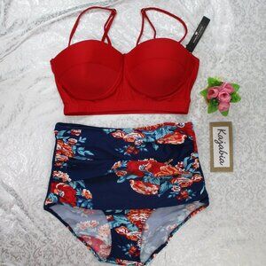 UNIQUE & CLASSIC Matching Swimsuit NWT Size XL